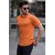 Madmext Orange Basic Polo Shirt for Men 4550 - Turuncu