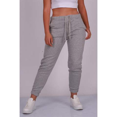 Mad Girls Grey Oversize Sweatpants MG051 - Gri