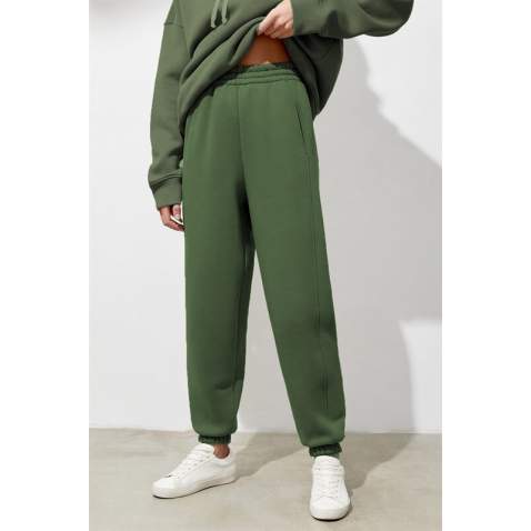 Mad Girls Khaki Sweatpants MG1353 - Haki