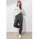 Mad Girls Smoke Gray Sweatpants MG1353 - Füme