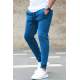 Madmext Basic Blue Sweatpants 4210 - Saks