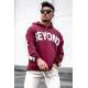 Madmext Men Maroon Sweatshirt Hoodie 5327 - Bordo