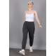 Mad Girls Plain Dark Anthracite Sweatpants MG304 - Koyu antrasit