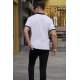 White Polo T-Shirt 5888 - Beyaz