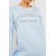 Mad Girls Blue Sweatshirt Mg1242 - Mavi