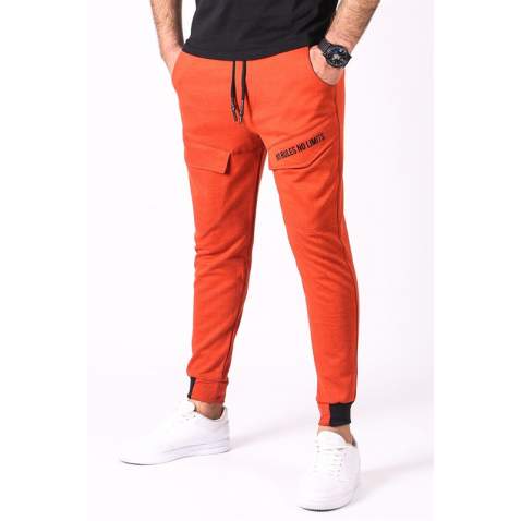 Madmext Orange Pocket Detailed Sweatpants 2934 - Turuncu