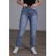 Mad Girls Dark Blue Jeans Mg1038 - Koyu mavi