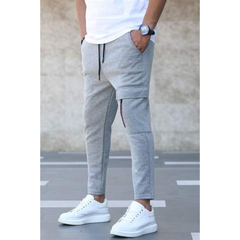 Madmext Men Gray Sweatpants 4834 - Gri