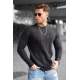 Madmext Anthracite Sweater For Men 5178 - Antrasit