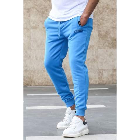 Madmext Basic Blue Sweatpants 4209 - Saks