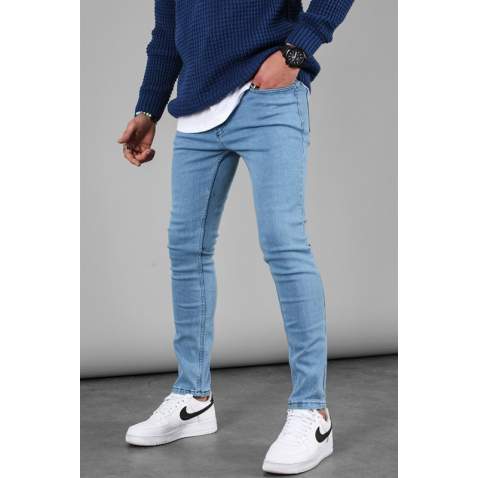 Skin Fit Blue Jeans For Men - Mavi