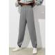 Mad Girls Dye Gray Sweatpants MG1353 - Boyalı gri