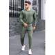 Madmext Khaki Men Tracksuit Set 4727 - Haki