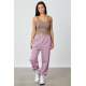 Women Lilac Oversize Sweatpants MG1235 - Lila