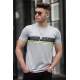 Madmext Grey Printed T-shirt for Men 4610 - Gri