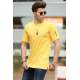 Madmext Yellow T-shirt for Men 4103 - Sarı