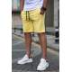 Madmext Men Yellow Shorts 4842 - Sarı