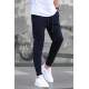 Madmext Men Elastic Bottom Navy Blue Sweatpants 4821 - Lacivert