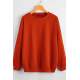 Mad Girls Orange Basic Sweatshirt MG806 - Turuncu