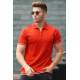 Madmext Men Red Polo T-shirt 5090 - Kırmızı