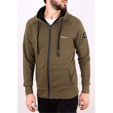 Madmext Khaki Men's hoodie 2170 - Haki