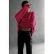 Mad Girls Oversize Fuchsia Sweater MG1344 - Fuşya