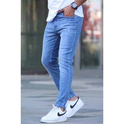 Açık Mavi Skinny Fit Jean T6315 - Açık mavi