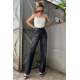 Mad Girls Black Palazzo Jeans Mg1178 - Siyah