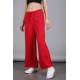 Mad Girls Red Bell Bottom Sweatpants MG1100 - Kırmızı