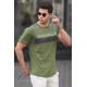 Madmext Men Khaki T-shirt 4998 - Haki