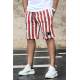 Madmext Red Striped Capri for Men 2915 - Kırmızı