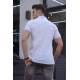 Men White Polo T-Shirt 5819 - Beyaz