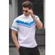 Madmext Men White T-shirt 5211 - Beyaz