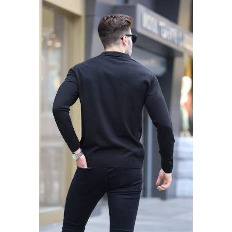 Anthracite Knitwear Sweater 5606 - Antrasit