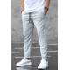 Madmext Men Gray Jogger Trousers 4242 - Gri