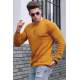 Madmext Mustard Men Jumper 4735 - Hardal