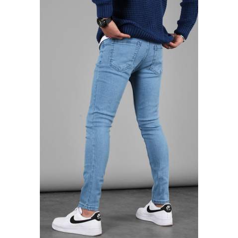 Skin Fit Blue Jeans For Men - Mavi