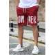 Madmext Men Regular Fit Maroon Shorts 4843 - Bordo