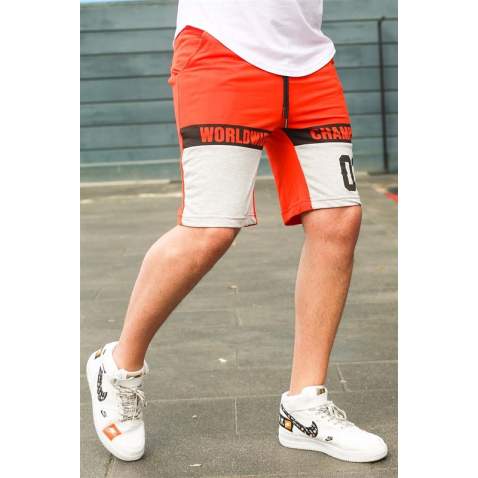 Madmext Orange Two Tone Capri for Men 2920 - Turuncu