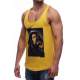 Madmext Yellow Bob Marley Printed T-shirt for Men 2634 - Sarı