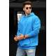 Madmext Blue Men's Hoodie 9446 - Mavi