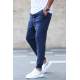 Madmext Men Navy Blue Sweatpants 4800 - Lacivert