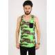 Madmext Men Camouflage Green Vest 2272 - Yeşil