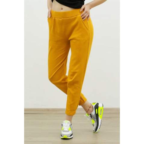 Mad Girls Hardal Plain Sweatpants MG363 - Hardal