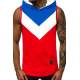 Madmext Men Sleeveless Red Hoodie 2897 - Kırmızı