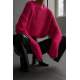 Mad Girls Oversize Fuchsia Sweater MG1344 - Fuşya