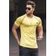 Madmext Men Yellow T-shirt 4979 - Sarı