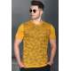 Madmext Men Mustard Polo T-shirt 5088 - Hardal