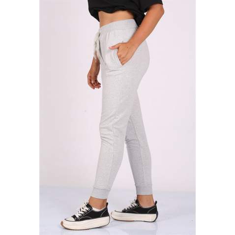 Mad Girls Gray Sweatpants MG1201 - Gri