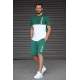 Madmext Men Oversize Dark Green Shorts Set 5385 - Koyu yeşil